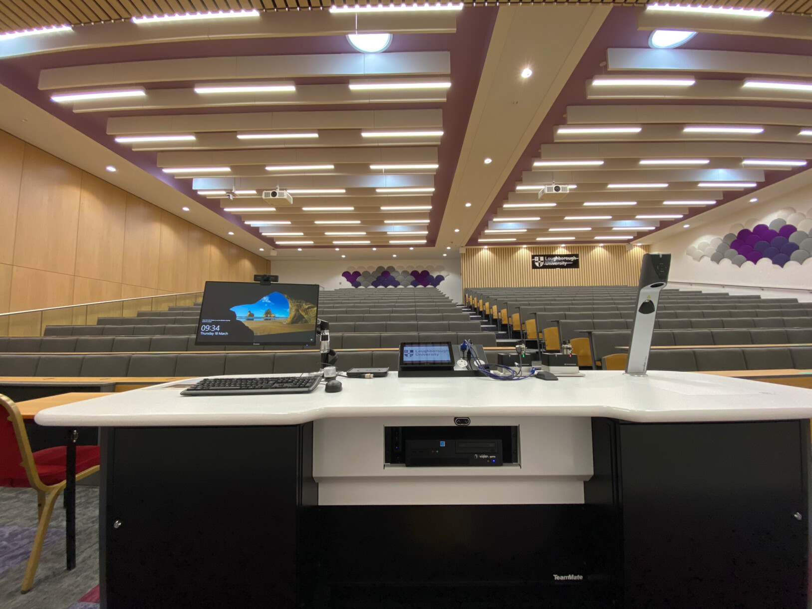 Recording lectures is an important requirement and all Visualizer content can be recorded using the Panopto video platform for convenient on-demand viewing when needed.